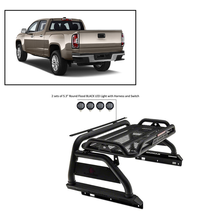 Black Horse Off Road ATRB5BK-PLFB Atlas Roll Bar Kit - Truck Part Superstore