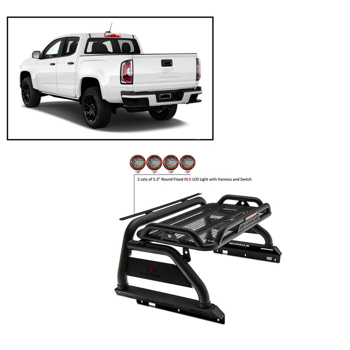 Black Horse Off Road ATRB5BK-PLFR Atlas Roll Bar Kit - Truck Part Superstore