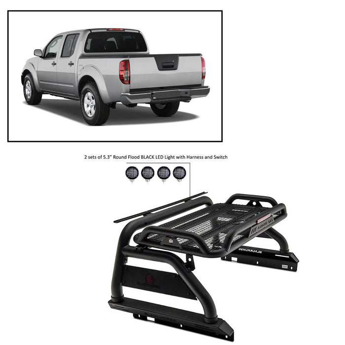 Black Horse Off Road ATRB7BK-PLFB Atlas Roll Bar Kit - Truck Part Superstore