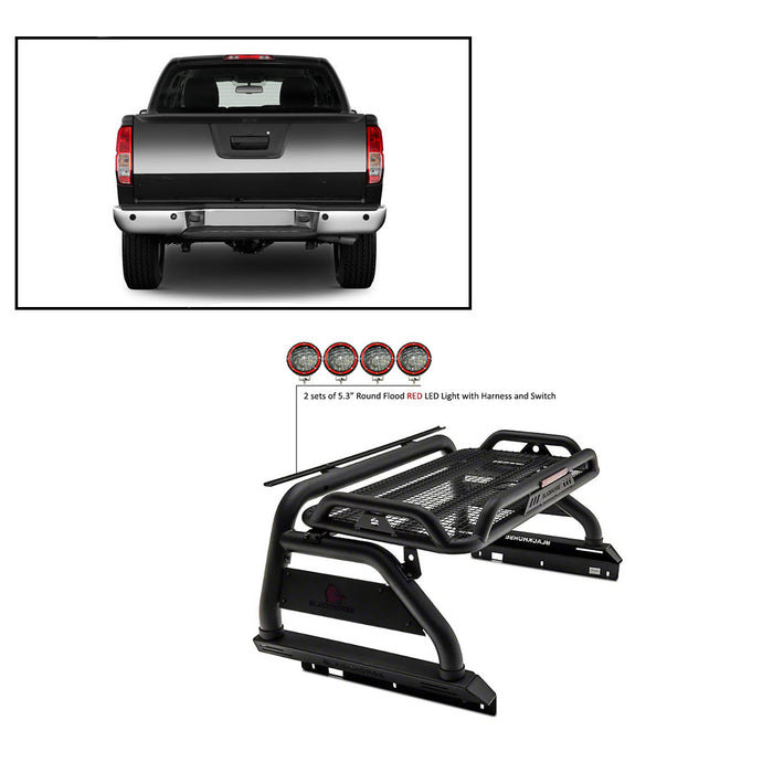 Black Horse Off Road ATRB7BK-PLFR Atlas Roll Bar Kit - Truck Part Superstore