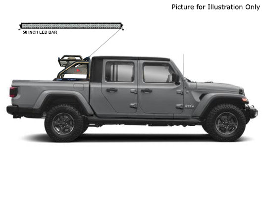 Black Horse Off Road ATRB9BK-KIT Atlas Roll Bar Kit - Truck Part Superstore