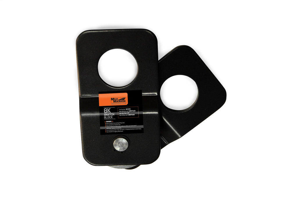 Mile Marker 60-50105 ATV Snatch Block 8000 LB Rating Black Mile Marker - Truck Part Superstore