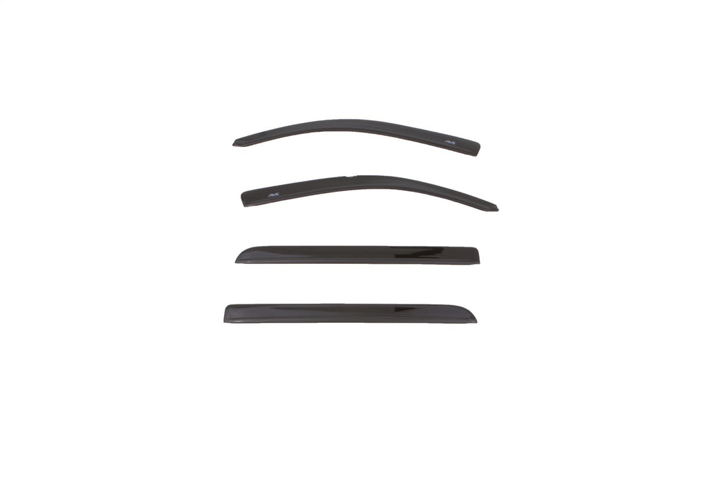 Auto Ventshade (AVS) 894033-GBA-B Color Match Ventvisor® Low Profile Deflector 4 pc.; Onyx Black; Outside Mount; - Truck Part Superstore