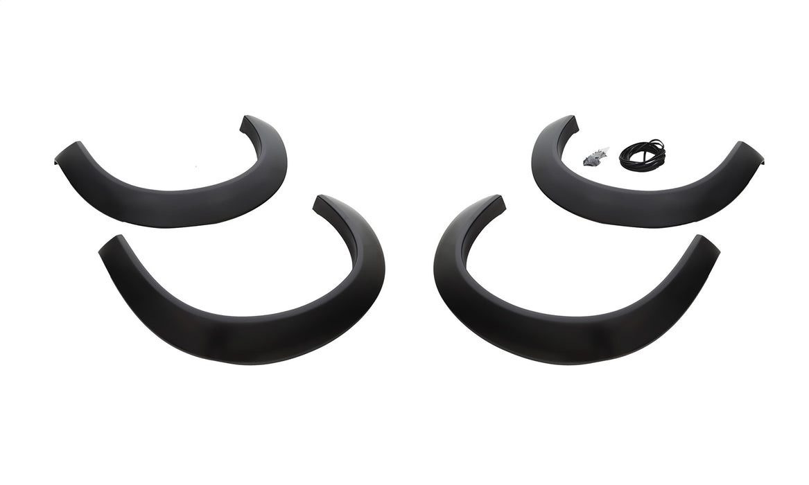 Auto Ventshade (AVS) 850250 Fender Flare Kit; 4 pc.; Black; - Truck Part Superstore