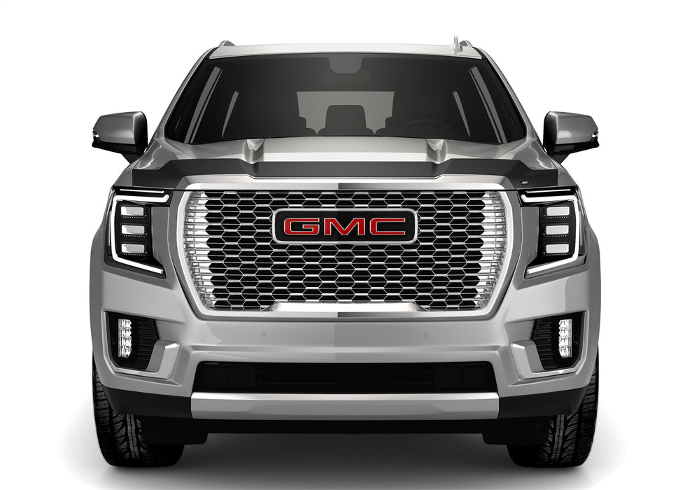Auto Ventshade (AVS) 322184 Aeroskin Smoke Hood Protector; Low Profile; Smoke; - Truck Part Superstore