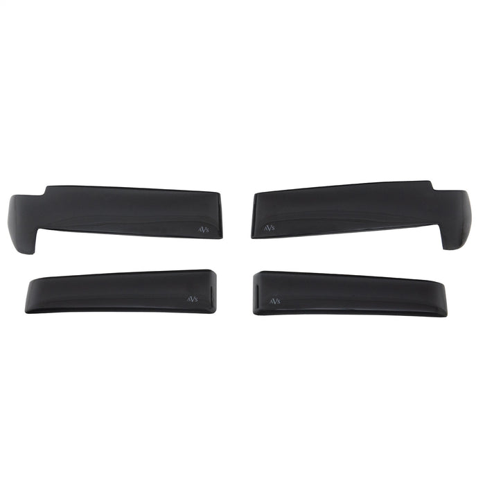 Auto Ventshade (AVS) 37284 Headlight Covers; Smoke; 2 pc.; - Truck Part Superstore