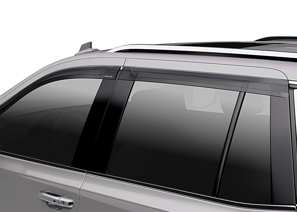 Auto Ventshade (AVS) 894088 Ventvisor® Low Profile Deflector 4 pc.; Low Profile; Smoke; Modified Acrylic; - Truck Part Superstore