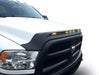 Auto Ventshade (AVS) 753051 Aeroskin LightShield™ Hood Protector; Black; Low Profile; - Truck Part Superstore
