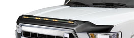 Auto Ventshade (AVS) 753168 Aeroskin LightShield™ Hood Protector; Black; Low Profile; - Truck Part Superstore