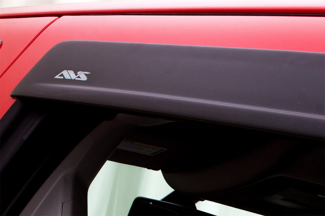 Auto Ventshade (AVS) 774080 Ventvisor® Low Profile Deflector 4 pc.; Matte Black; - Truck Part Superstore