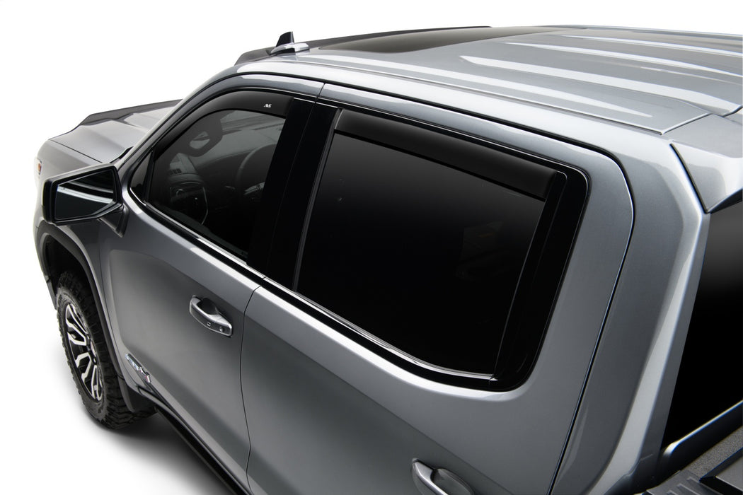 Auto Ventshade (AVS) 894096 Ventvisor® Low Profile Deflector 4 pc.; Low Profile; Smoke; Modified Acrylic; - Truck Part Superstore