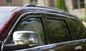 Auto Ventshade (AVS) 794029 Ventvisor® Low Profile Deflector 4 pc.; Smoke w/Chrome Trim; - Truck Part Superstore