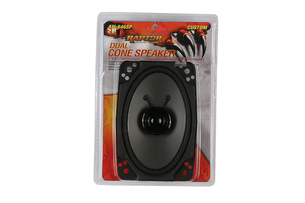 Metra Electronics AW-646SP Speaker; 4 x 6 in. Dual Cone; - Truck Part Superstore