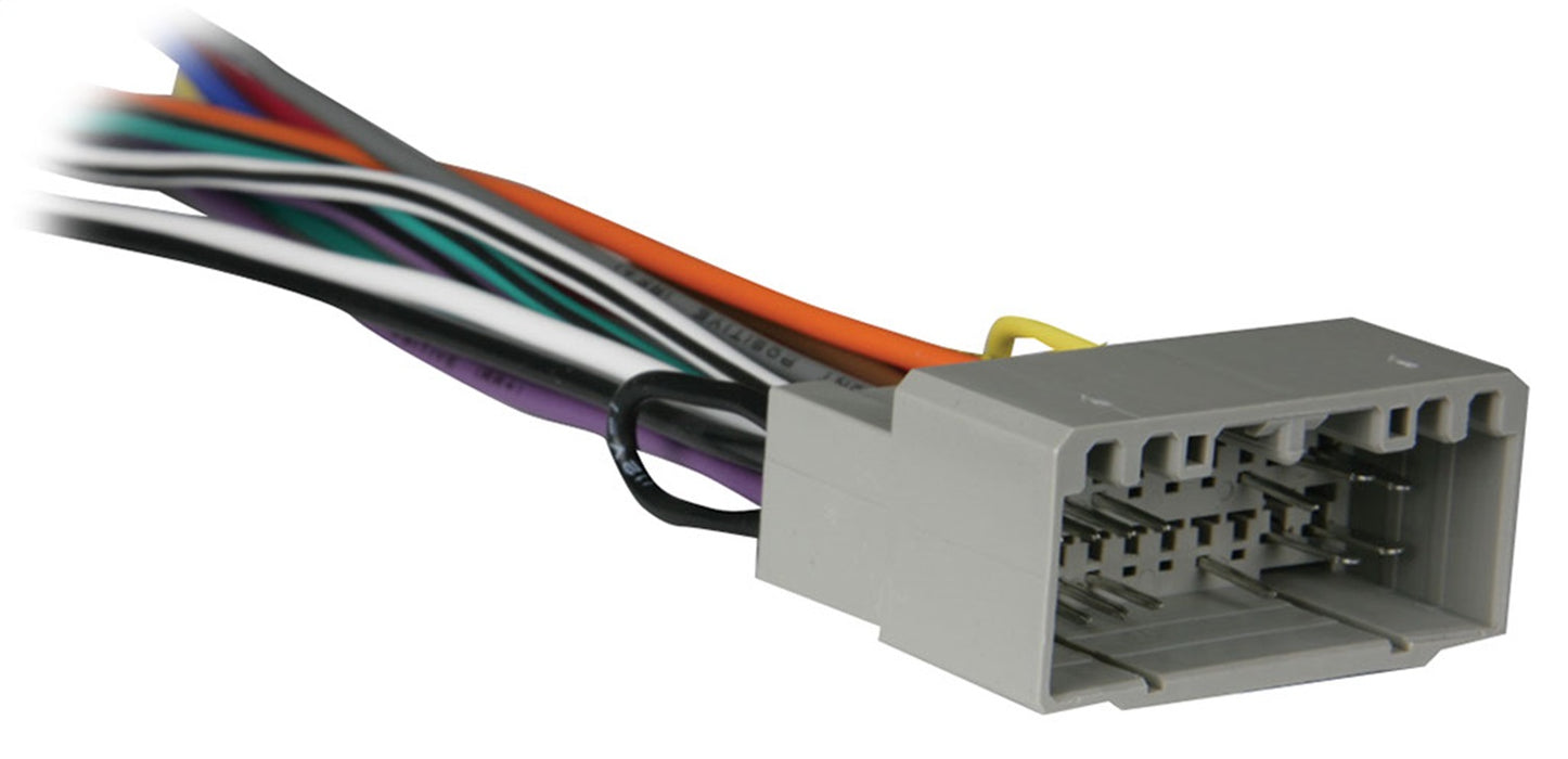 Metra Electronics AW-WHCR2 TURBOWire; Wire Harness; Plugs Into Car Harness At Radio; Power/4-Speaker; - Truck Part Superstore