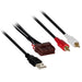 Metra Electronics AX-HYKIA-USB Custom Fit USB Retention Harness; 36 in. Length; Incl. RCAs; - Truck Part Superstore