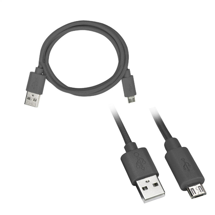 Metra Electronics AX-MICROB-BK Replacement Micro B Cable; Black; 3 Feet; - Truck Part Superstore