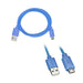 Metra Electronics AX-MICROB-BL Replacement Micro B Cable; Blue; 3 Feet; - Truck Part Superstore