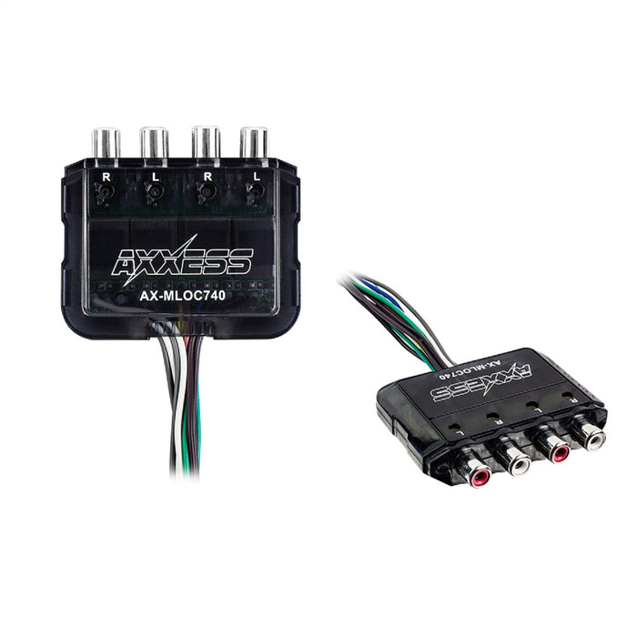 Metra Electronics AX-MLOC740 4-Channel Mini 80W Loc; w/Turn On; - Truck Part Superstore