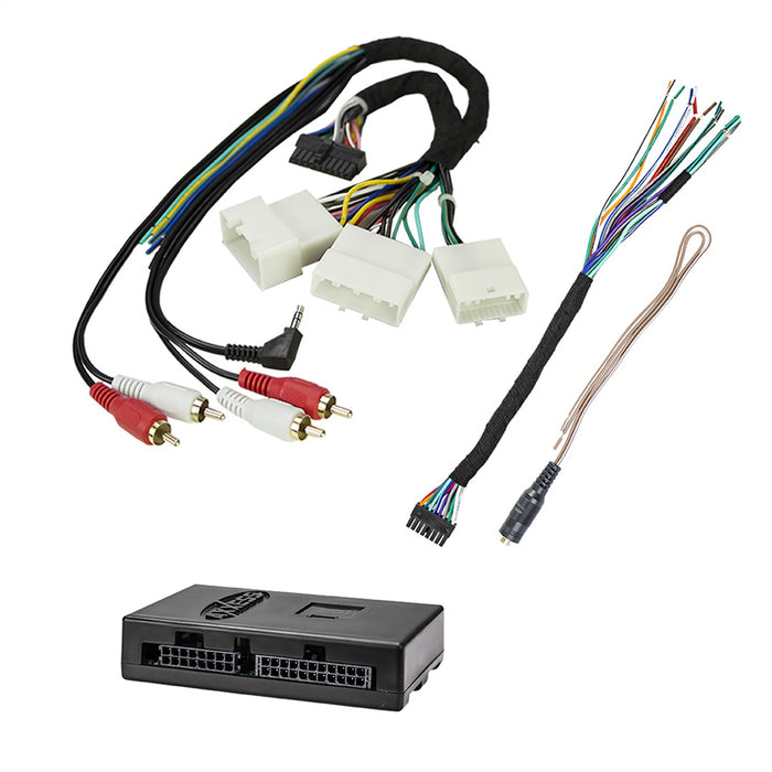Metra Electronics AX-TYAMP1-SWC Amp Interface; w/SWC And 12Volt 10 Amp Accessory Power; - Truck Part Superstore