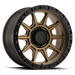 ATX Series AX20268012600 AX202 16X8 5X4.5 M-BRZ BLK LIP 00MM - Truck Part Superstore