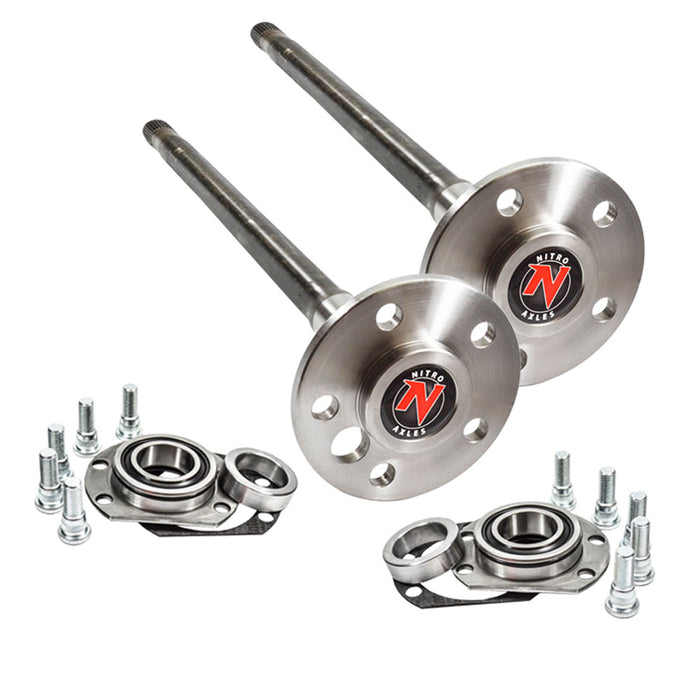 Nitro Gear & Axle AXC8.75-28-KIT Chrysler 8.75 Inch Rear Axle Upgrade Kit A Body 30 Spline 28 Inch 5x4.5 Inch Alloy Nitro Gear and Axle - Truck Part Superstore