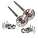 Nitro Gear & Axle AXC8.75-28-KIT Chrysler 8.75 Inch Rear Axle Upgrade Kit A Body 30 Spline 28 Inch 5x4.5 Inch Alloy Nitro Gear and Axle - Truck Part Superstore