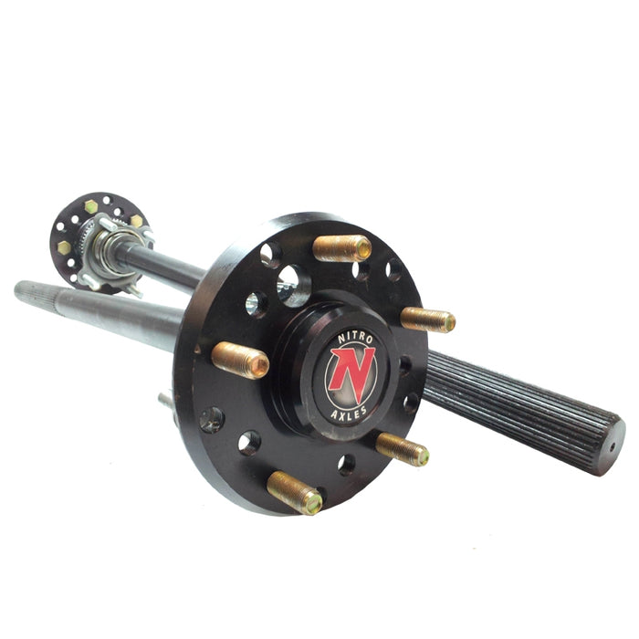 Nitro Gear & Axle AXD44JK-32-REAR Dana 44 Rear Axle Kit 07+ Jeep JK Rubicon 32 Spline Rear Chromoly Nitro Gear and Axle - Truck Part Superstore