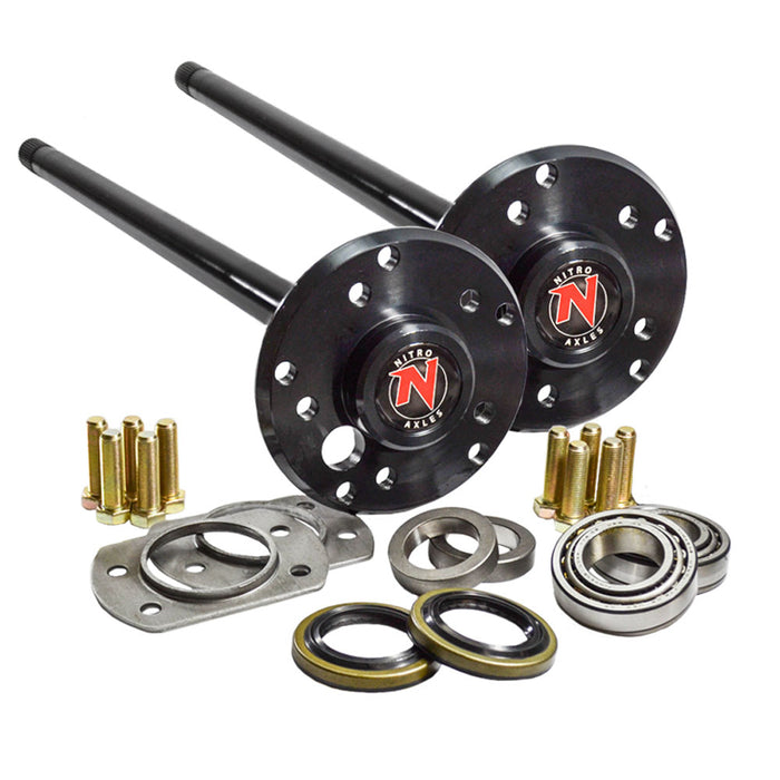 Nitro Gear & Axle AXD44TJ-35-REAR Dana 44 Rear Axle Upgrade Kit 97-06 Jeep TJ 35 Spline Chromoly Not ABS Nitro Gear and Axle - Truck Part Superstore