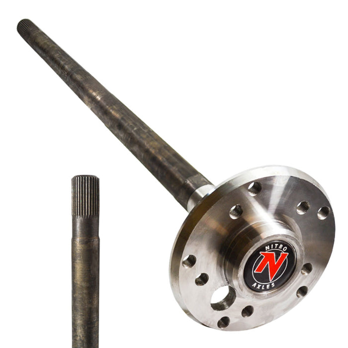 Nitro Gear & Axle AXD75786-1X-33 Dana 44 Rear Axle Shaft Upgrade 97-Newer TJ/XJ 33 Spline 29-3/4 Inch RH Nitro Gear and Axle - Truck Part Superstore