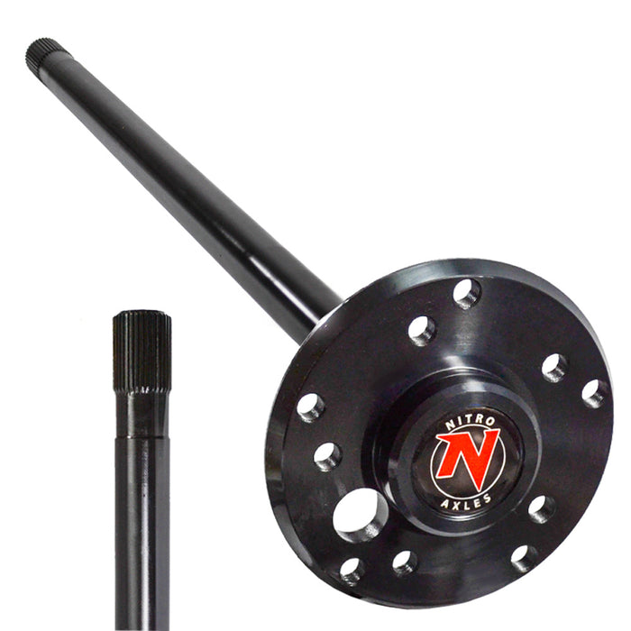 Nitro Gear & Axle AXD75786-1X-35 Dana 44 Rear Axle Shaft Upgrade 97-Newer TJ/XJ 35 Spline 29-3/4 Inch RH Nitro Gear and Axle - Truck Part Superstore