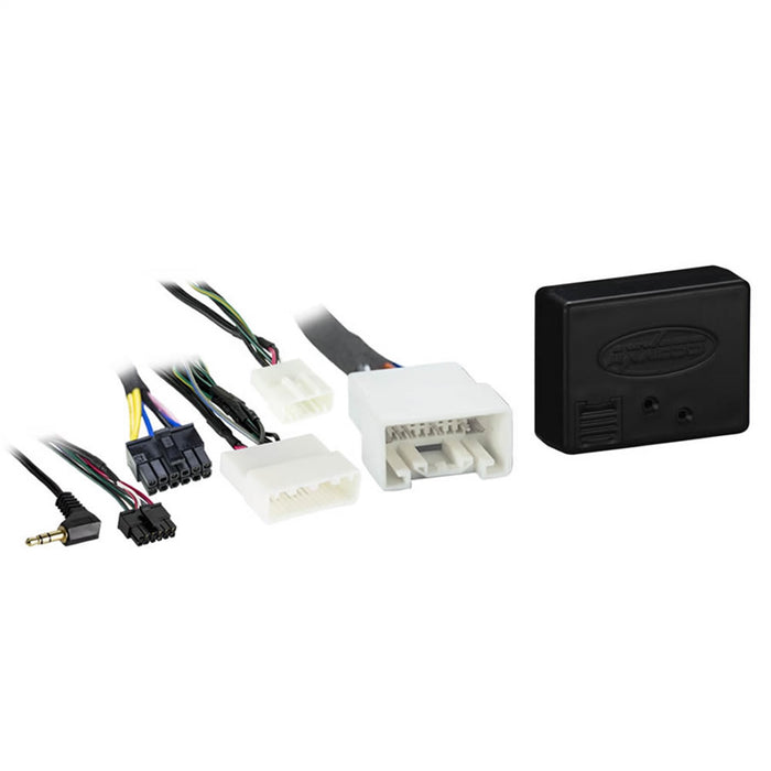 Metra Electronics AXDI-TY1 Amp Interface; Retains Factory 3.5mm AUX Jack; - Truck Part Superstore