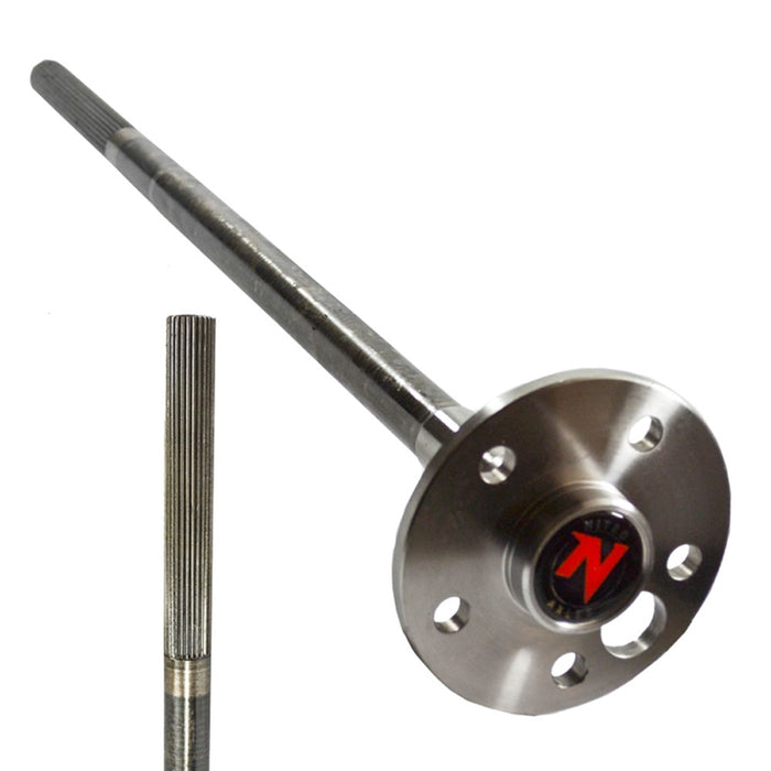 Nitro Gear & Axle AXF9-28-33 Ford 8 and 9 Inch 28 Spline 25.5 -33 Inch Cut-to-Length 5 Lug Rear Axle Shaft Nitro Gear & Axle - Truck Part Superstore