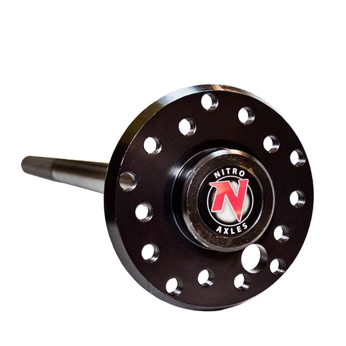 Nitro Gear & Axle AXF9-31-32.87 Ford 9 Inch Axle 31 Spline 25.5 Inch-32.87 Inch Triple-Drilled 5x4.5 5x4.75 5x5 Rear Cut To Length Nitro Gear and Axle - Truck Part Superstore