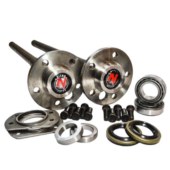 Nitro Gear & Axle AXFBRONCO-3-31 Ford 9 Inch Rear Axle Upgrade Kit 76-77 Bronco 31 Spline 5 Lug Nitro Gear and Axle - Truck Part Superstore