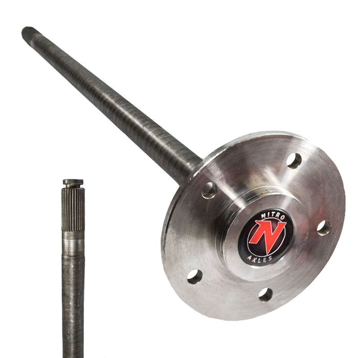 Nitro Gear & Axle AXG26042818 GM 8.5 Axle Shaft Inch 96-02 Express/Savana Van 30 Spline 33-3/8 Inch 5 Lug Rear Nitro Gear and Axle - Truck Part Superstore