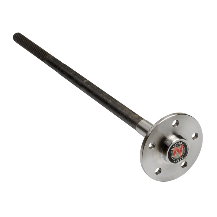 Nitro Gear & Axle AXG8.2BOP-E GM 8.2 Inch Rear Axle Shaft 64 BOP 28 Spline 29-1/8 Inch 5 Lug Nitro Gear and Axle - Truck Part Superstore