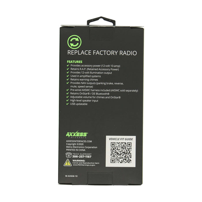 Metra Electronics AXGM-10 ONSTAR Data Interface; - Truck Part Superstore
