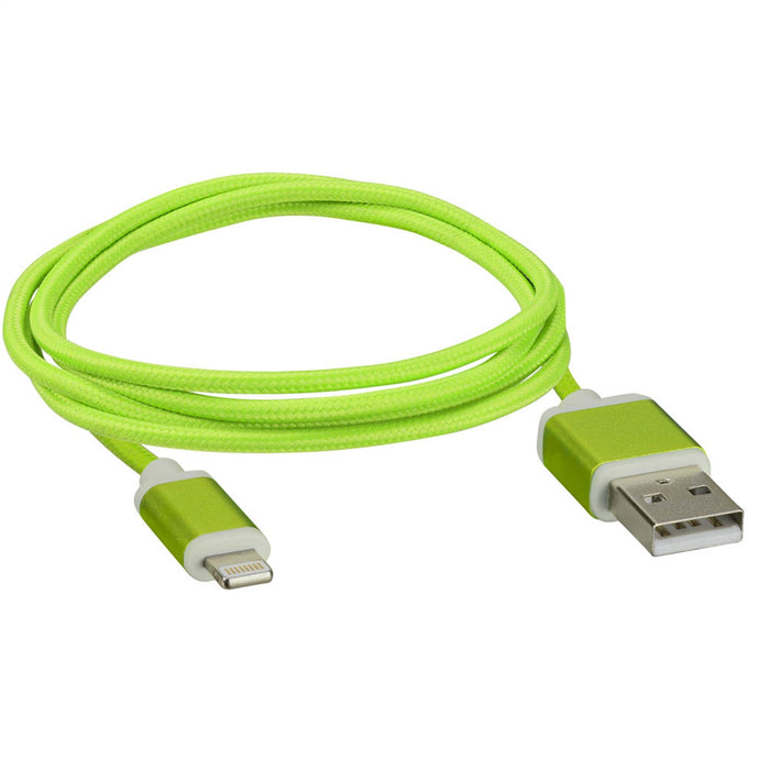 Metra Electronics AXLTG-GN Lightning Cable; 3 ft.; Green; - Truck Part Superstore