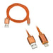 Metra Electronics AXLTG-OR Lightning Cable; 3 ft.; Orange; - Truck Part Superstore