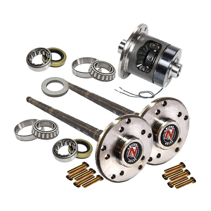 Nitro Gear & Axle AXM35N-2-30-AG AMC 35 Axle Kit 30 Spline C/Clip W/Auburn Ected Jeep MJ TJ XJ YJ ZJ Nitro Gear and Axle - Truck Part Superstore