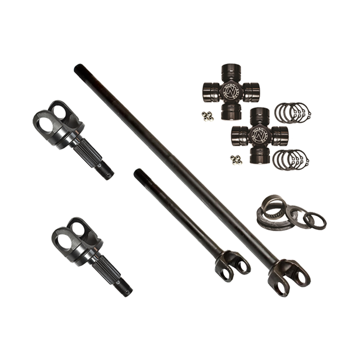 Nitro Gear & Axle AXN24125-EXC Mahindra Roxor HD Chromoly Front Axle Kit w/ 760 Excalibur U-Joints Nitro Gear & Axle - Truck Part Superstore