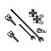 Nitro Gear & Axle AXN24125-EXC Mahindra Roxor HD Chromoly Front Axle Kit w/ 760 Excalibur U-Joints Nitro Gear & Axle - Truck Part Superstore