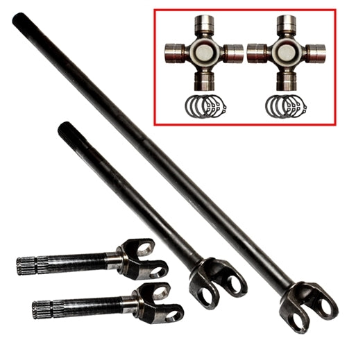 Nitro Gear & Axle AXN24137 Dana 44 Ford F-250 19/30 Spline 5-760X 10.66 Inch Outers Nitro 4340 Front Axle Kit Nitro Gear and Axle - Truck Part Superstore