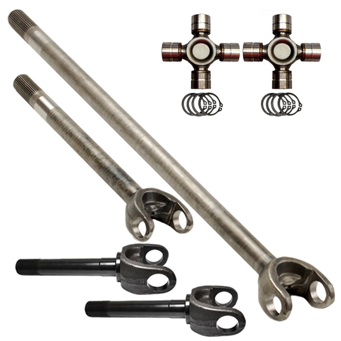 Nitro Gear & Axle AXN26002 Dana 60 Front Axle Kit 77-91 GM 35 Spline 4340 Chromoly Steel Front Axle Kit W/806X Assembly Required Nitro Gear and Axle - Truck Part Superstore
