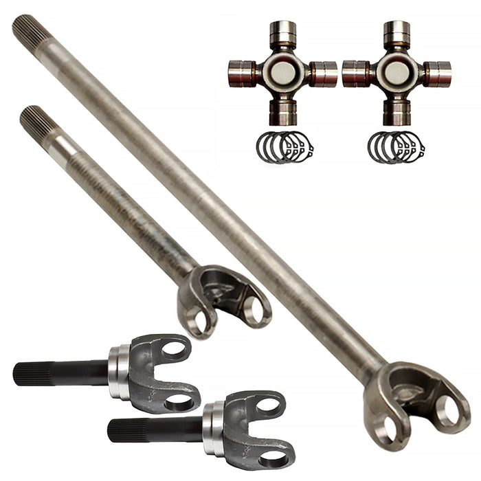 Nitro Gear & Axle AXN26005 Dana 60 Front Axle Kit 99-04 Ford Superduty 35 Spline W/ 5-806X Joints 4340 Chromoly Steel Nitro Gear and Axle - Truck Part Superstore
