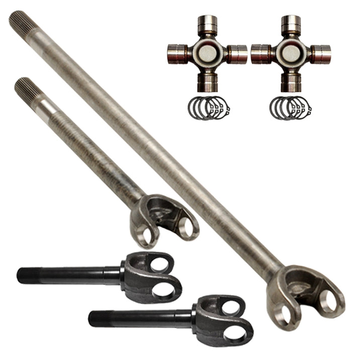 Nitro Gear & Axle AXN26010 Dana 60 Front Axle Kit 78-79 Ford Sno-Fighter 35 Spline 5-806X 4340 Chromoly Steel Nitro Gear and Axle - Truck Part Superstore