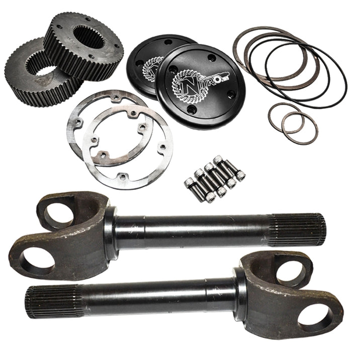 Nitro Gear & Axle AXN46101-KIT Dana 60 Ford 35 Spline Drive Flange 11-3/8 Inch 5-806X 4340 Chromoly Steel DF/SK w/ SA Nitro Gear and Axle - Truck Part Superstore