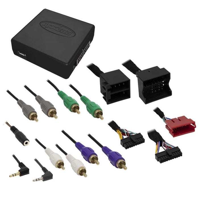 Metra Electronics AXTC-AU12 Non-Amplified And Amplified Data Interface w/SWC; w/All Major Radio Brands; - Truck Part Superstore