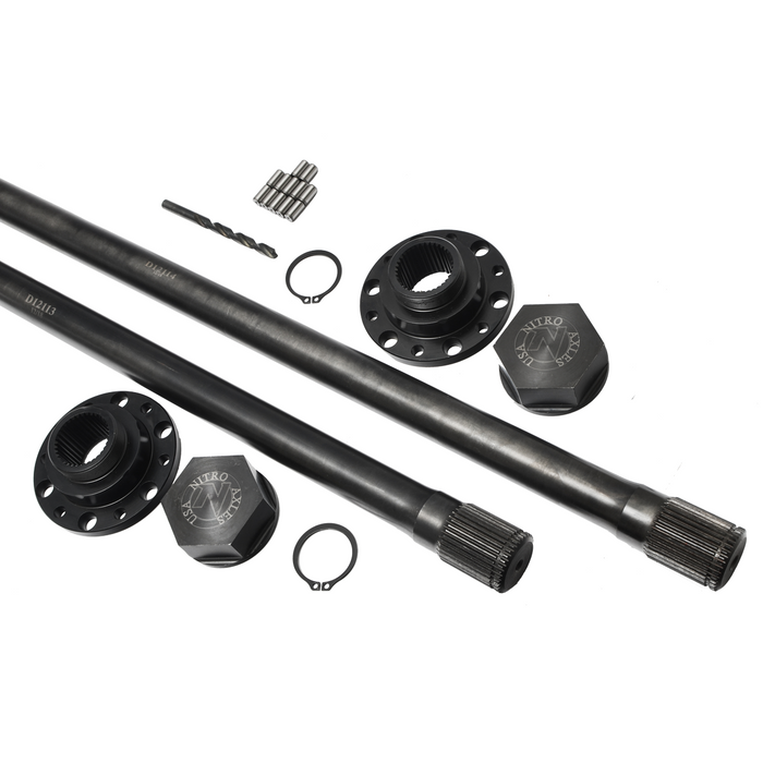 Nitro Gear & Axle AXTFF-PRO-32-10MM Pro Series Chromoly Heavy Duty 32 Spline Upgrade Full Float Rear Axle Kit for 1998-Present Toyota Land Cruiser 105/78/79 Series Nitro Gear & Axle - Truck Part Superstore