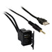 Metra Electronics AXUSB35-SKT USB PLUS 3.5 mm Cable; Waterproof; - Truck Part Superstore